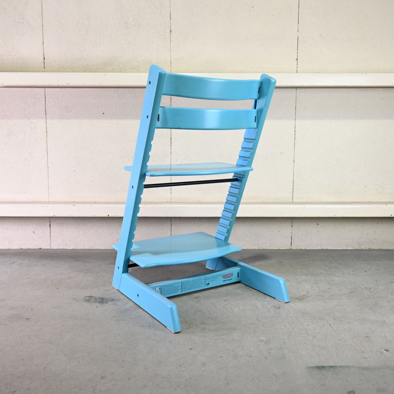 【廃盤色】STOKKE ストッケ トリップトラップ ベビーチェア 子供椅子 ストッケ トリップトラップ ベビーチェア ブルー 廃盤カラー