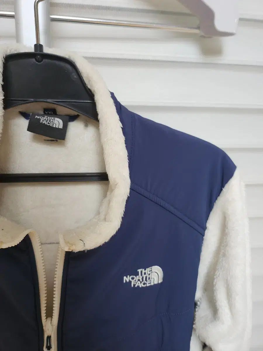 THE NORTH FACE ザノースフェイス ネイビー アイボリー フリース ジャケット