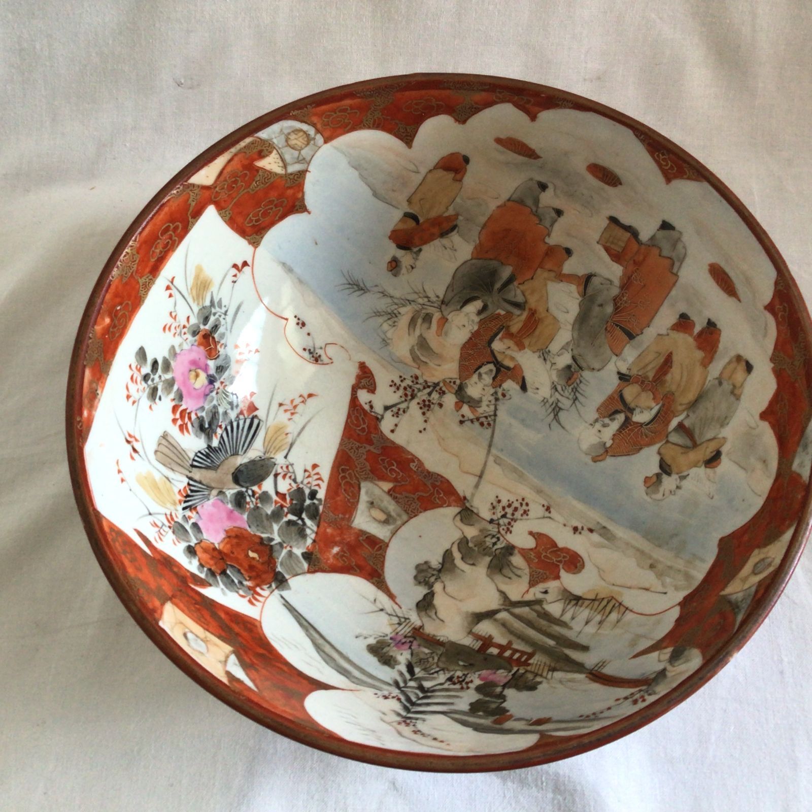 九谷焼 手描き 八角皿 2枚セット 飾り皿 和食器 アンティーク 九谷焼 手描き 八角皿 2枚セット 飾り皿 和食器 アンティーク 飾