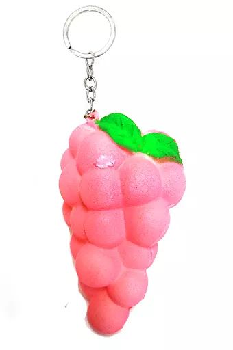 中古】スクイーズ(食品系 ミニぶどうスクイーズBC(ピンク) - メルカリ