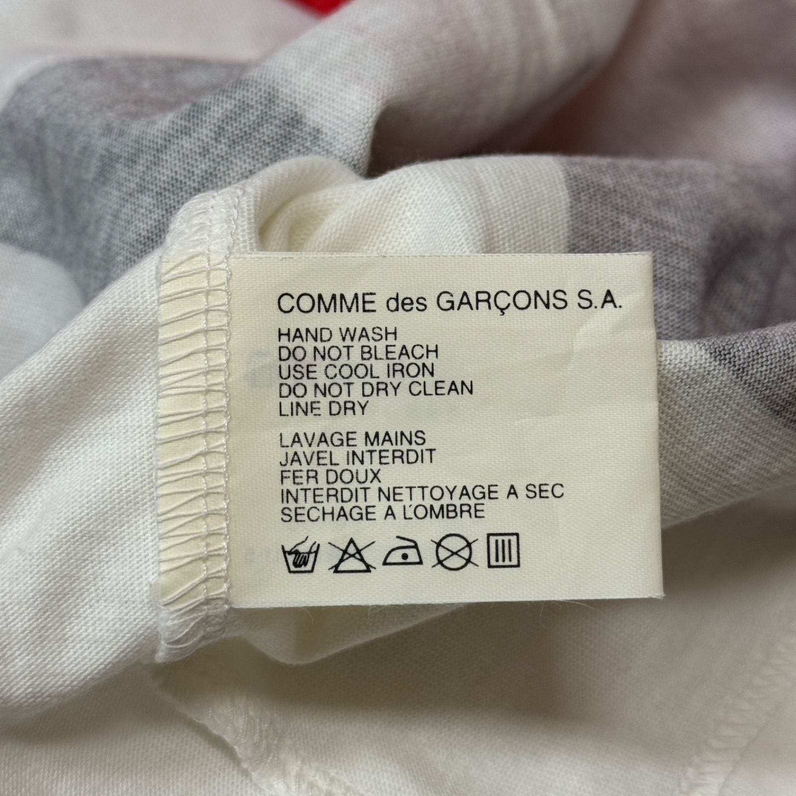 COMME des GARCONS SHIRT Richard Prince ナースプリントTシャツ 半袖 