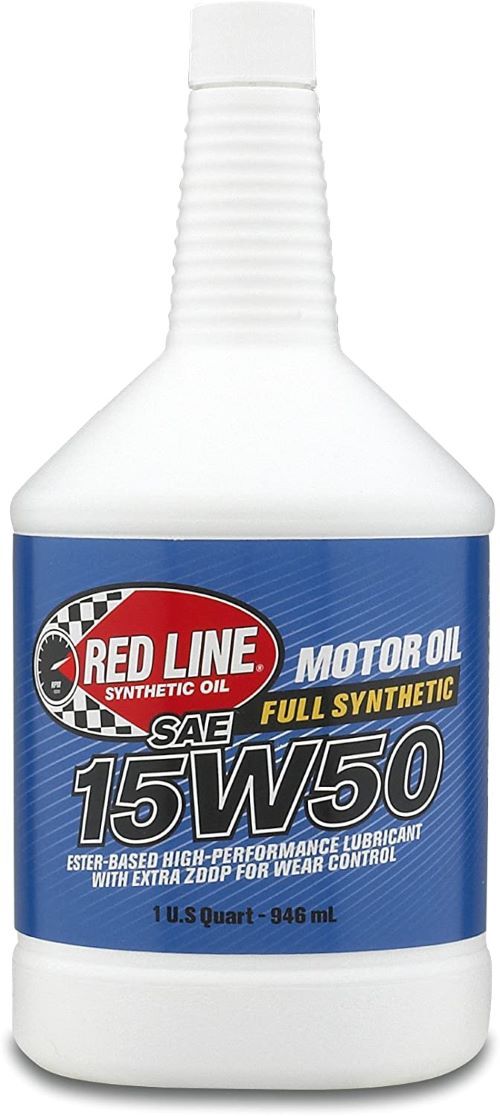 [RLMO2090] レッドライン モーターオイル 15W50 1Quart 0.946L API SN/CF ACEA A3/B3/B4