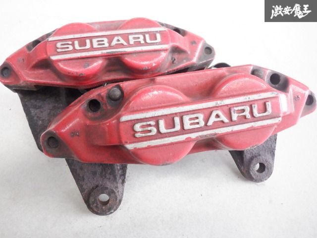 レガシィ BE5 BH5 純正 フロントキャリパー 4pot 赤キャリ 中古