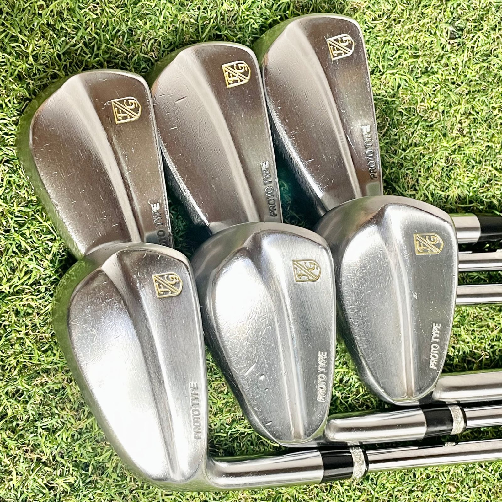 貴重レフティ】藤本技工 FG PROTO TYPE プロトタイプ アイアンセット 6