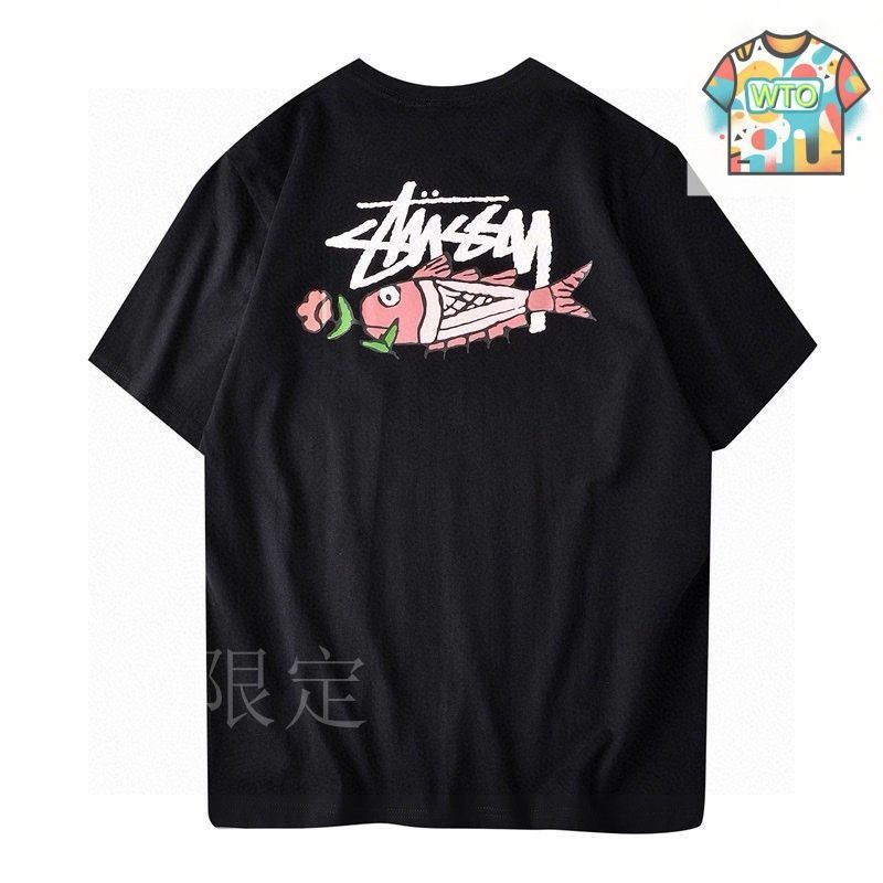今日WTO】Stussy カップル丸首半袖 T-GX98 - メルカリ