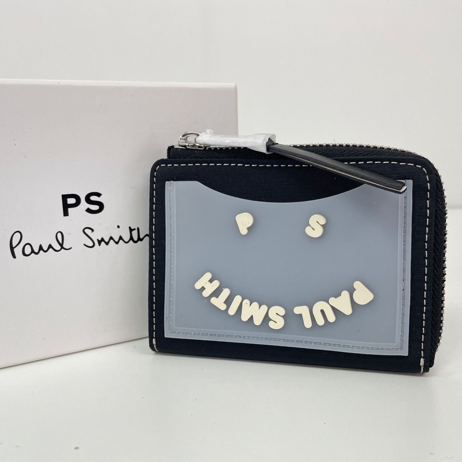 ほぼ未使用 極美品 PS paul smith ポールスミス キャンバス ラバー