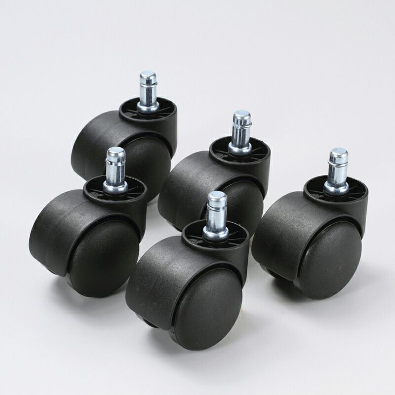 まとめ買い サンワサプライ OAチェア用ナイロンキャスター 5個入り SNC-CAST5 ×3セット