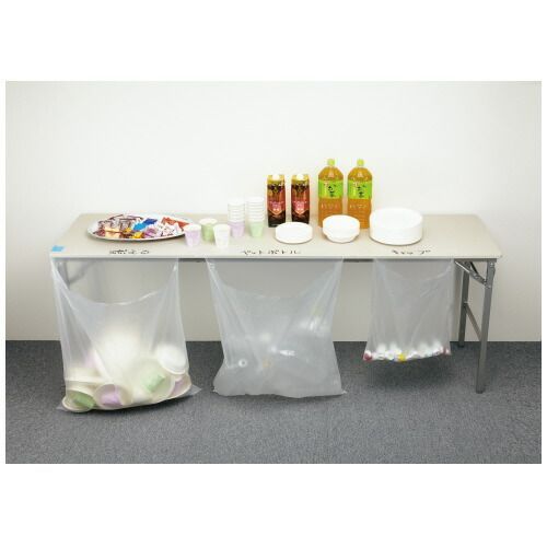  パ ゴミ箱いらずのテープ付きゴミ袋 ４０Ｌ １０4255 2499 カウネット デッキブラシ 掃除用具