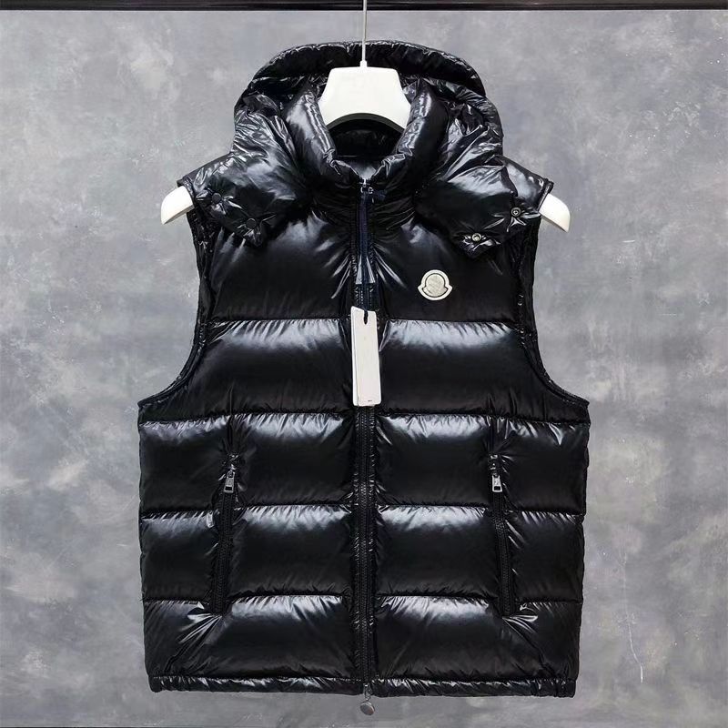 モンクレール MONCLER ダウンベスト アパレル ダウンベスト ネイビー