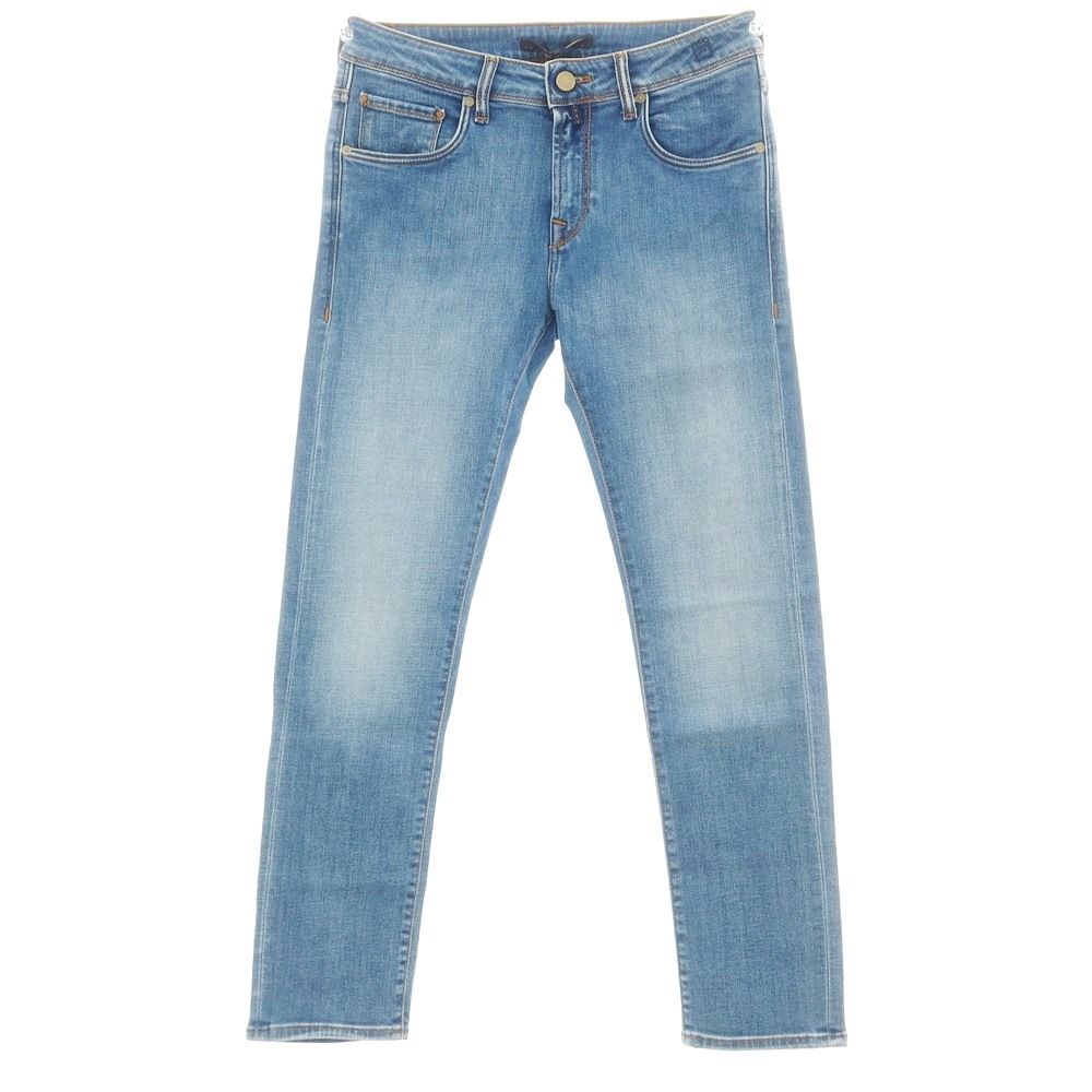 【新品アウトレット】インコテックス ブルーディヴィジョン INCOTEX BLUE DIVISION Slim デニムパンツ ブルー【サイズ30】【メンズ】