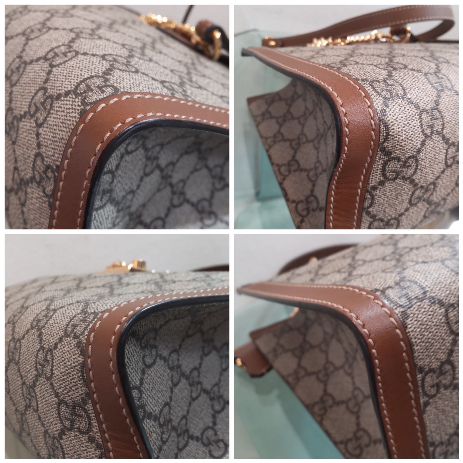 718 綺麗！ GUCCI グッチ パドロック GG スモール ショルダー