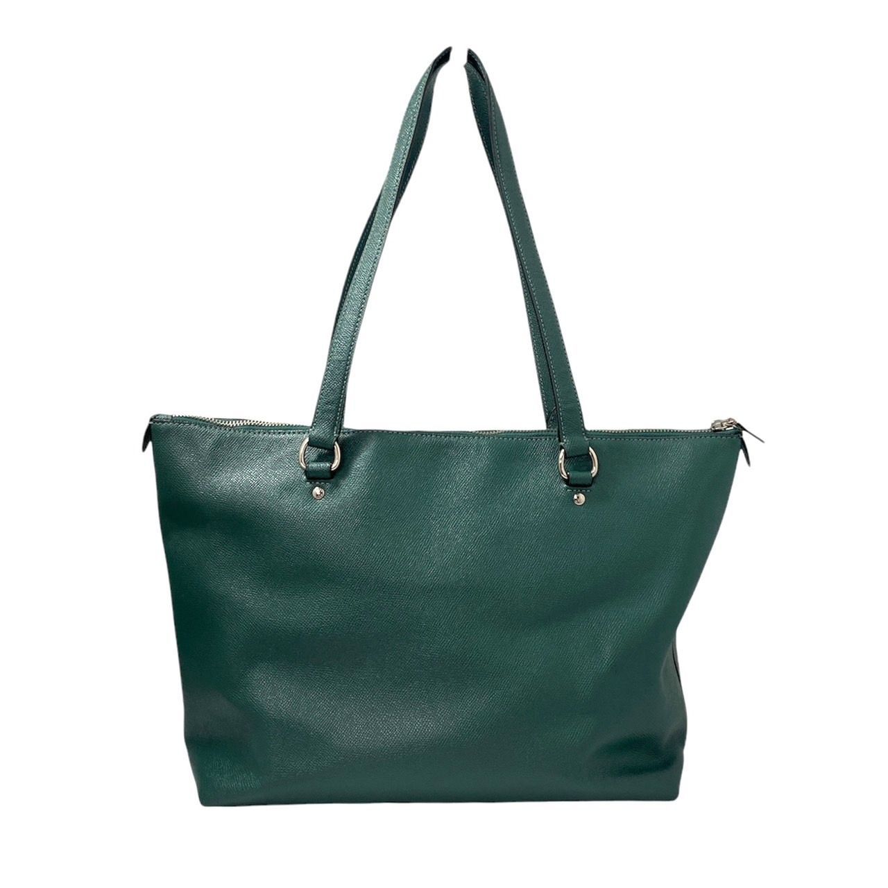 COACH】79608 ギャラリー トートバッグ レザー グリーン/緑 ビジネス 
