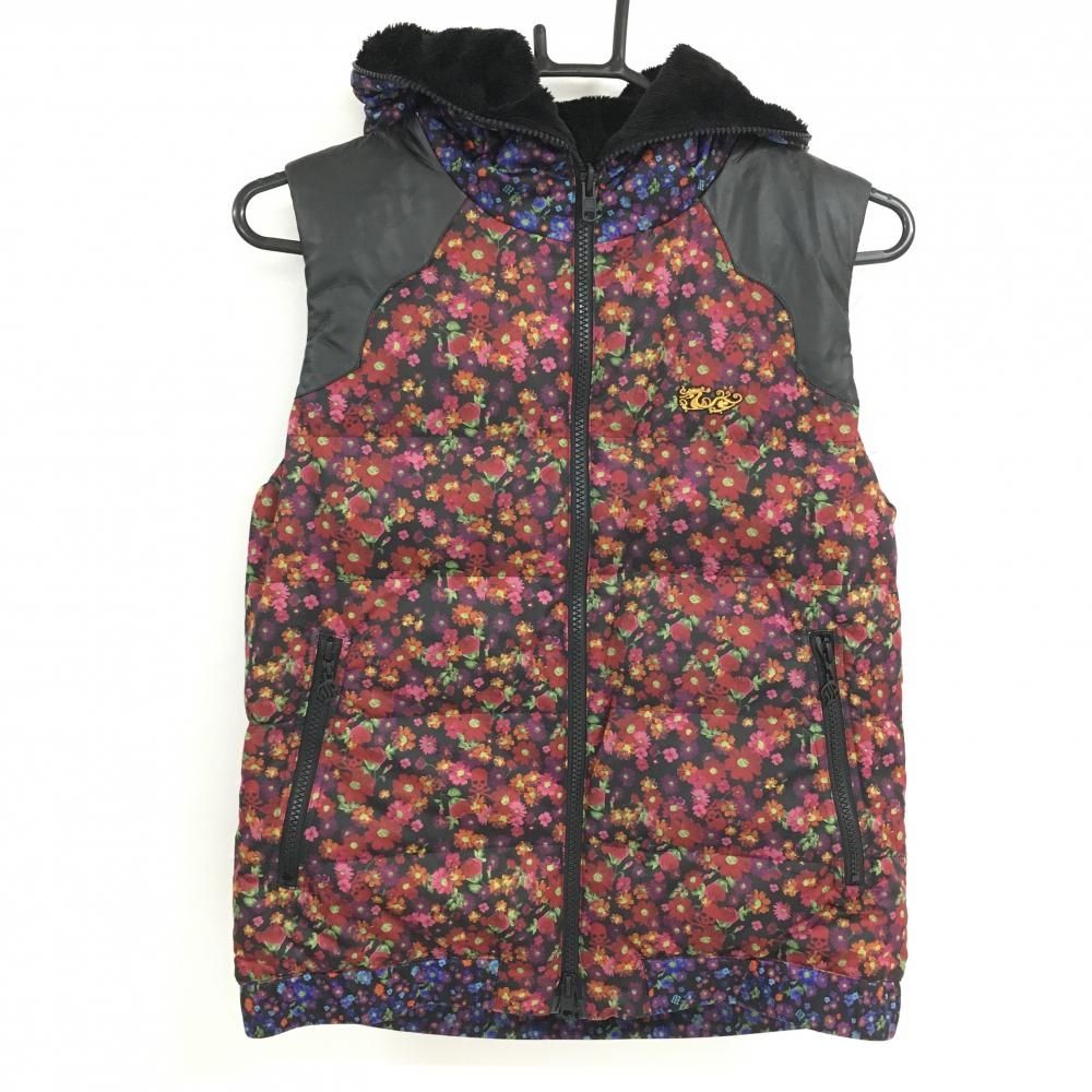 ダンスウィズドラゴン レディース ダウン ベスト リバーシブル M