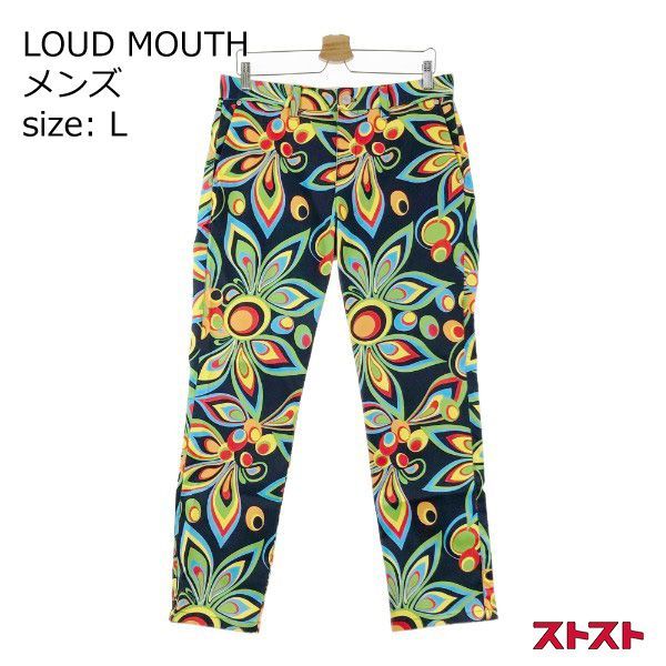 LOUD MOUTH ラウドマウス 726513 ロングパンツ シャガデリックブラック 総柄 ブラック系 L [240101150589] - メルカリ