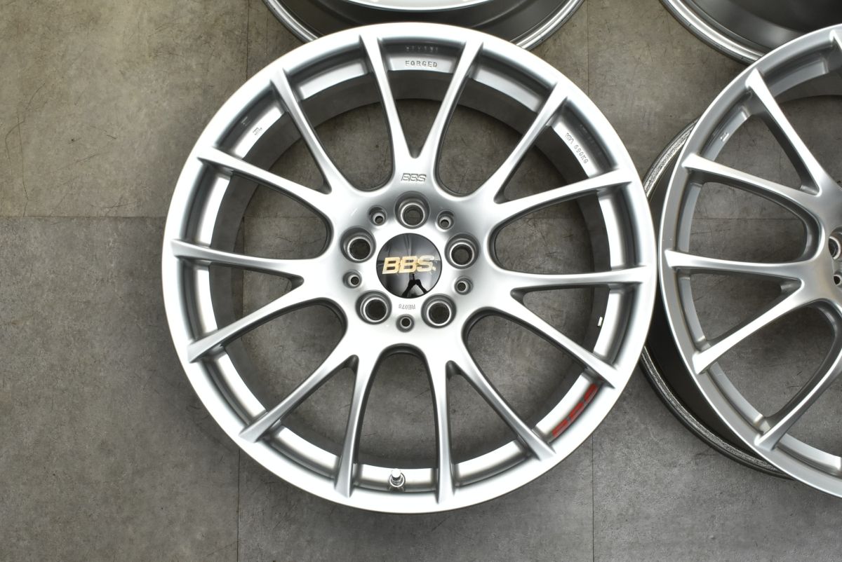鍛造 美品】BBS RE-V 19in RE076 8.5J +35 RE077 9.5J +48 PCD120 4本 