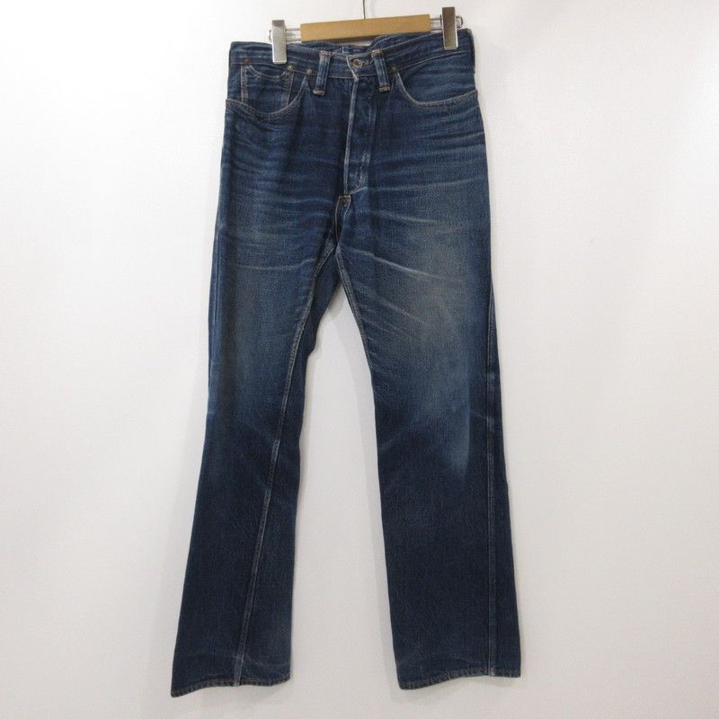 姫路東店 HELLER S CAFE | ヘラーズカフェ デニムパンツ Nonpareil Straight Jeans サイズ W 30 ネイビー 107