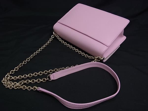 □新品□未使用□ FURLA フルラ 1927 レザー チェーン ターンロック