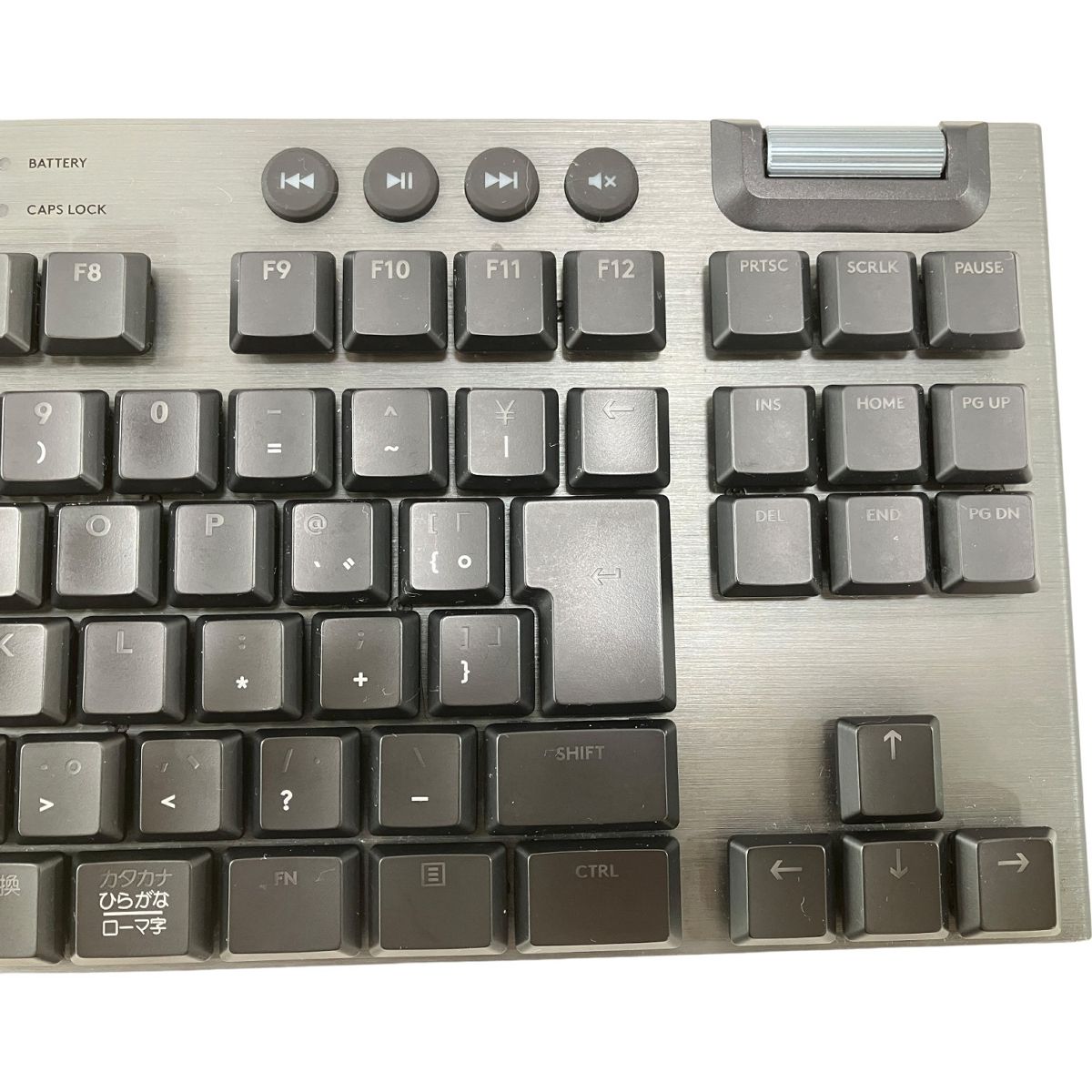 富士通 - キーボード パソコン PC ゲーム 白 ロジクール YR0076 中古 キーボード パソコン PC ゲーム 白 ロジクール YR0076 中古 PC