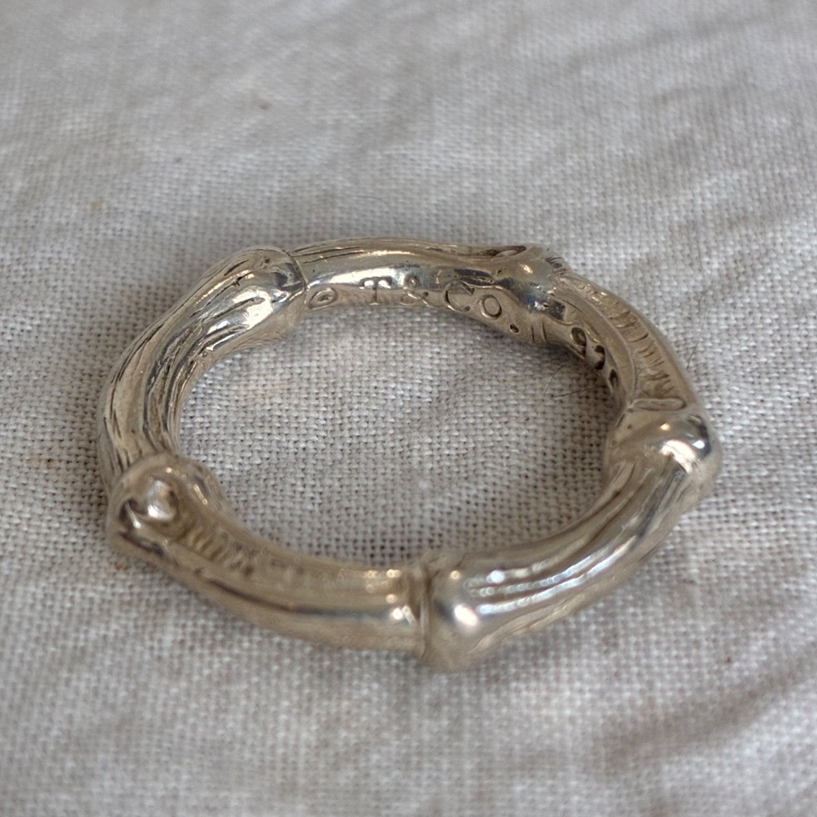 TIFFANY&Co.（ティファニー） バンブーリング 9号 シルバー925