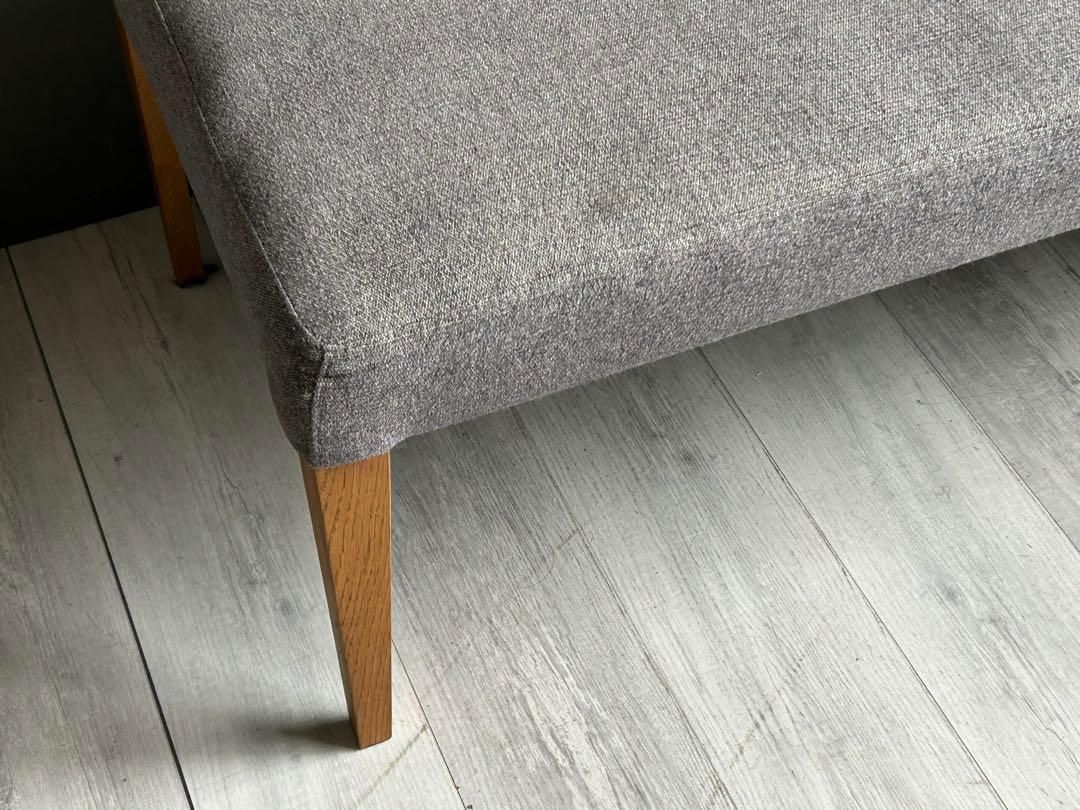 北欧ベンチL字型クラッシュゲートイージーライフウォールナットnz