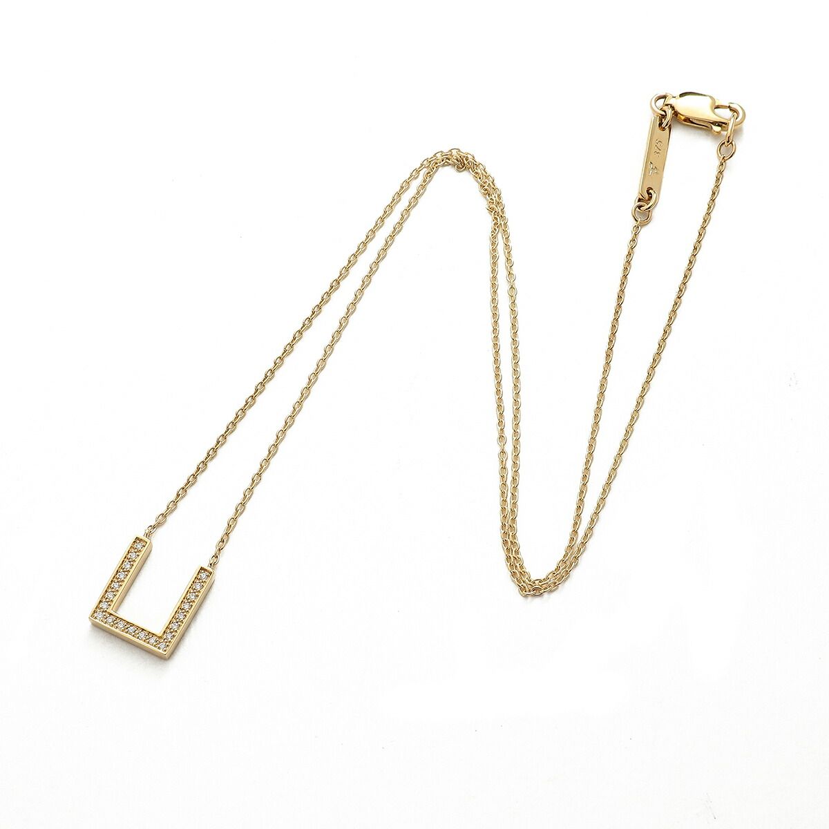 【TOM WOOD】Sleek Pendant Gold Diamondsネックレス Sleek Pendant Gold - Tom Wood Project Official Online Store