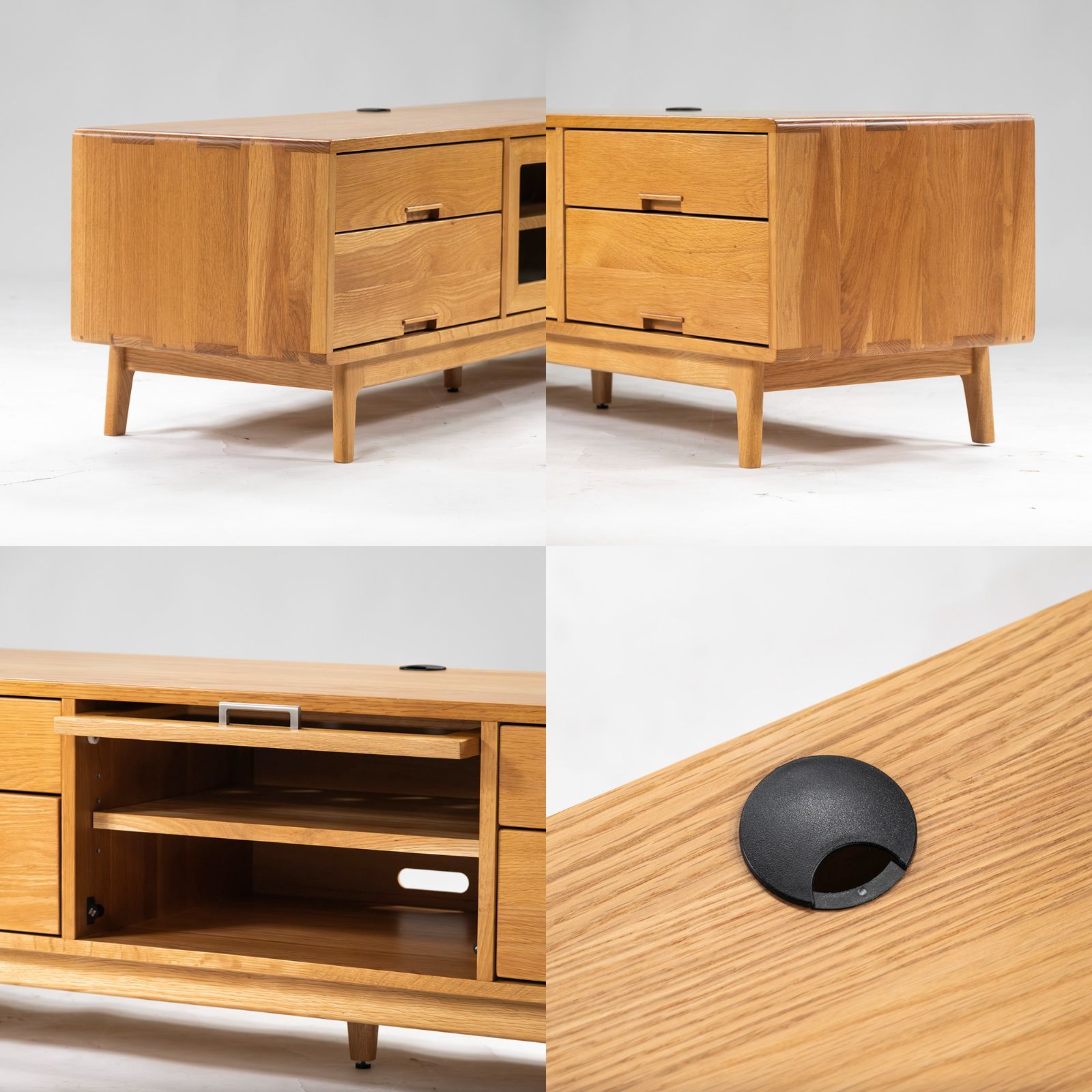 無垢材 リビング収納