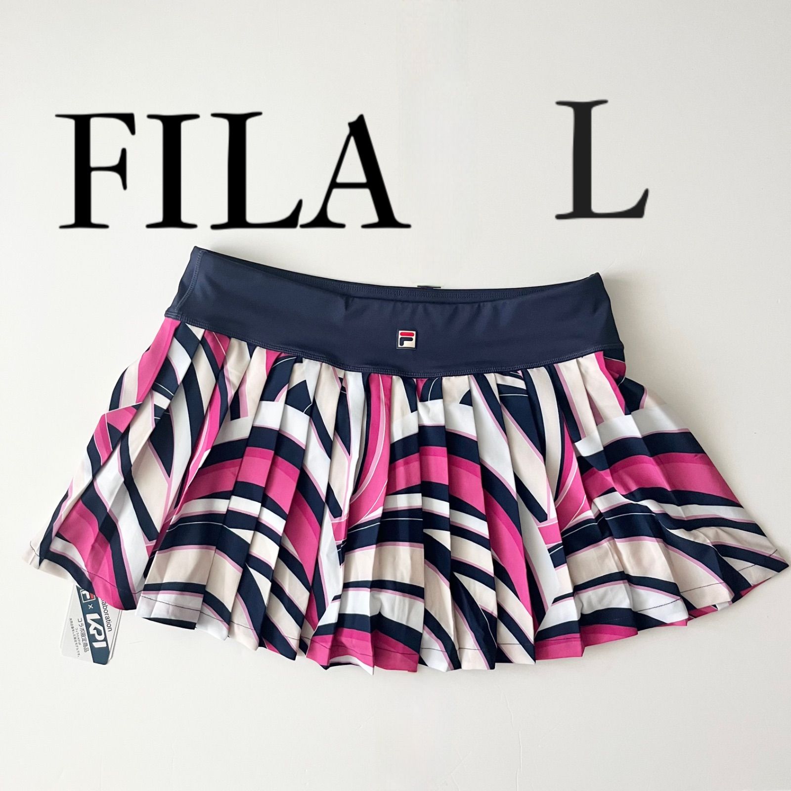 FILA♡【美品】チュールレースのセットアップＬ - テニス