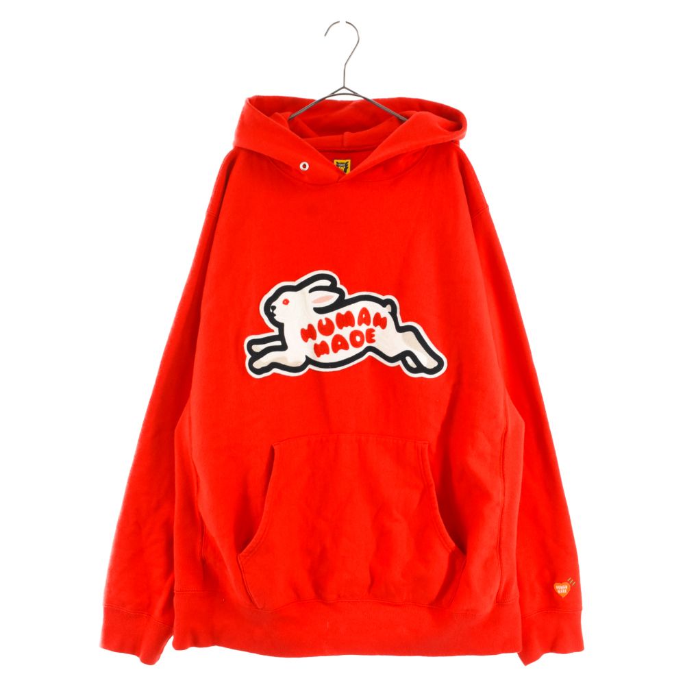 【新品】ヒューマンメイド RABBIT HEAVY WEIGHT HOODIE HUMAN MADE (ヒューマンメイド) Rabbit Heavy weight Hoodie