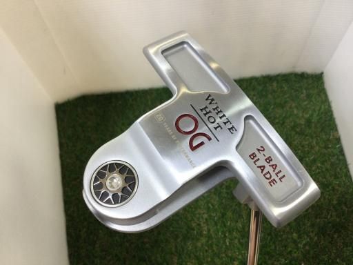 オデッセイ WHITE HOT OG 2-BALL BLADE 33インチ パター PT スチール フレックスその他 メンズ 男性用 右利き 右用 Cランク ゴルフクラブ