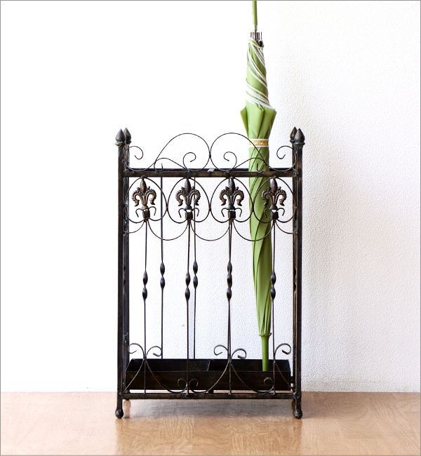 傘立て 傘たて 傘立 アイアン おしゃれ アンティーク スリム コンパクト クラシック ヨーロピアン アイアンの傘立てエレガントスリム S MARWIL-DEMENAGEMENTS_CH