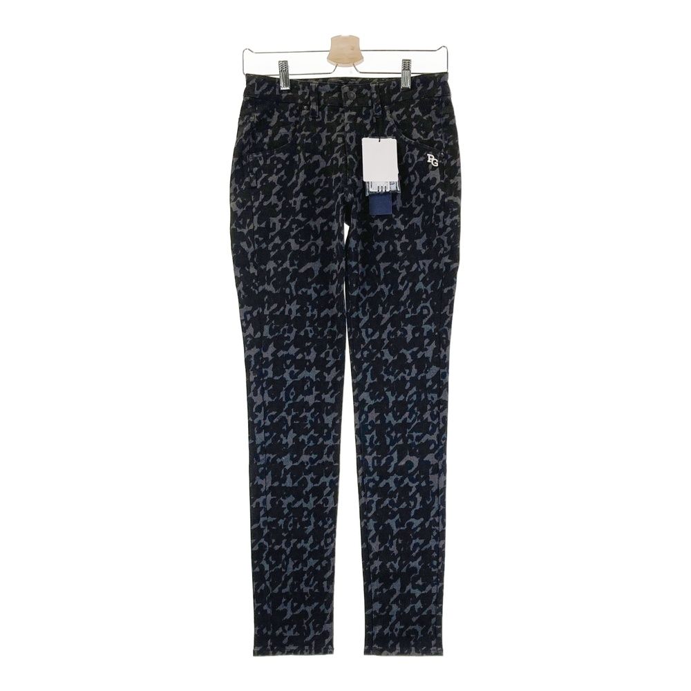 パーリーゲイツ ゴルフ レオパード柄 ストレッチパンツ ウェア 定価3.3万 7 サイズ：0 PEARLY GATES パーリーゲイツ 055-2231016 ストレッチパンツ