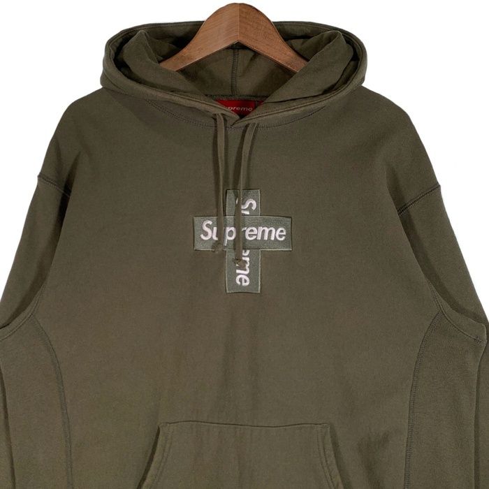 SUPREME シュプリーム 20AW Cross Box Logo Hooded Sweatshirt クロス 