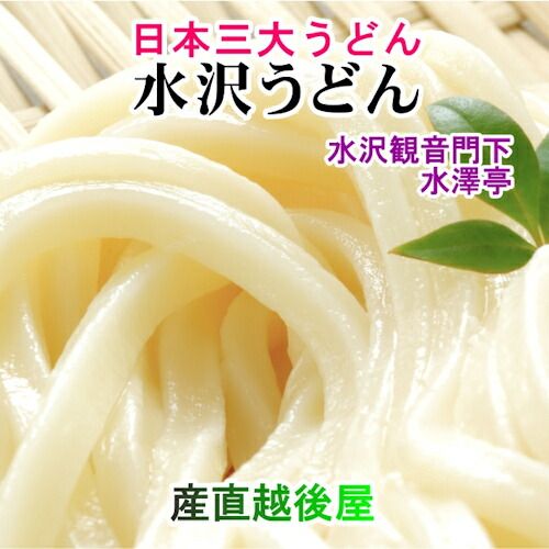 上州水澤観世音門前 水澤亭 水沢うどん 半生うどん260g6束 つゆ付 送料無料【父の日 お中元 ギフト 麵類 グルメ 】