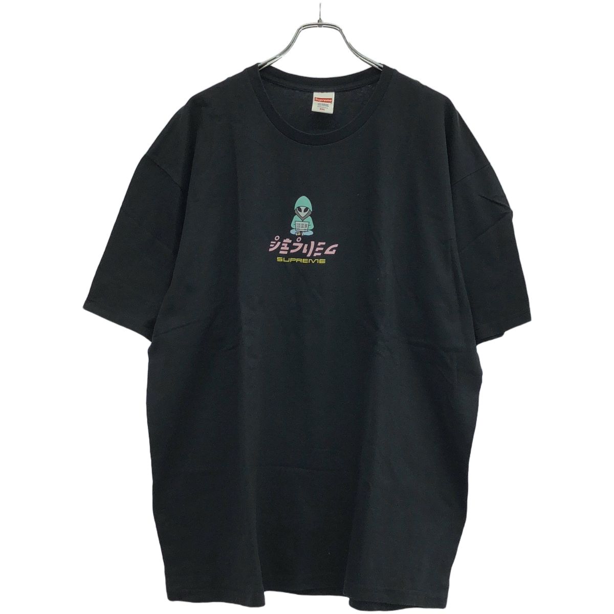 Supreme シュプリーム 22SS Alien Tee プリントTシャツ  ブラック XXL