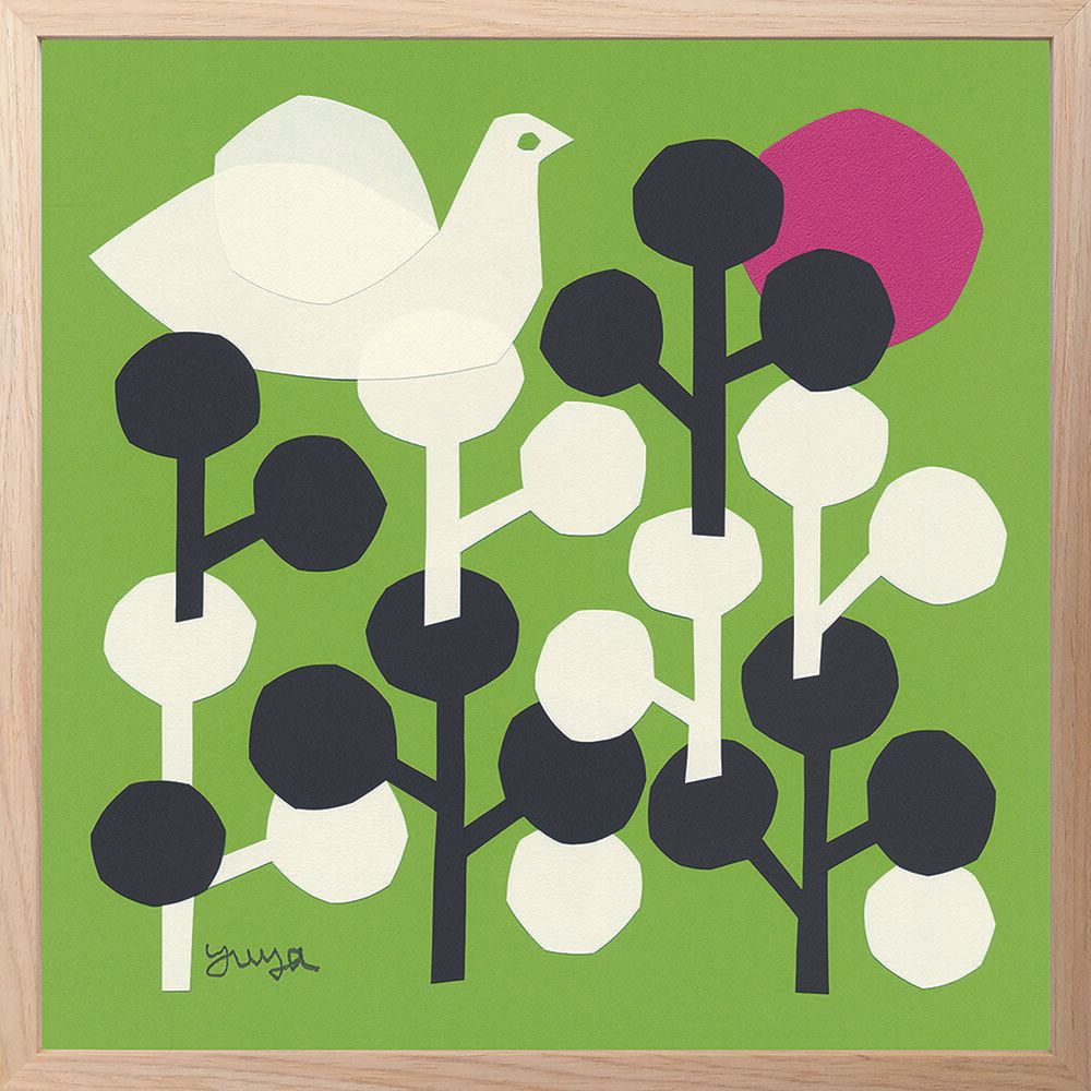 絵画 ユウヤ 400シリーズ 森の中で プレゼント 飾る アート おしゃれ 壁掛け 絵