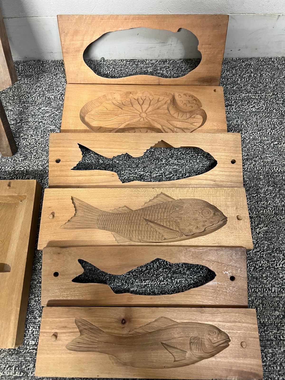 ︎ 菓子型 セット 和菓子 木型 菓子 まとめ 型抜き