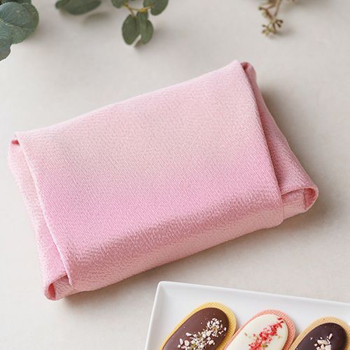 二巾 正絹うずらちりめん