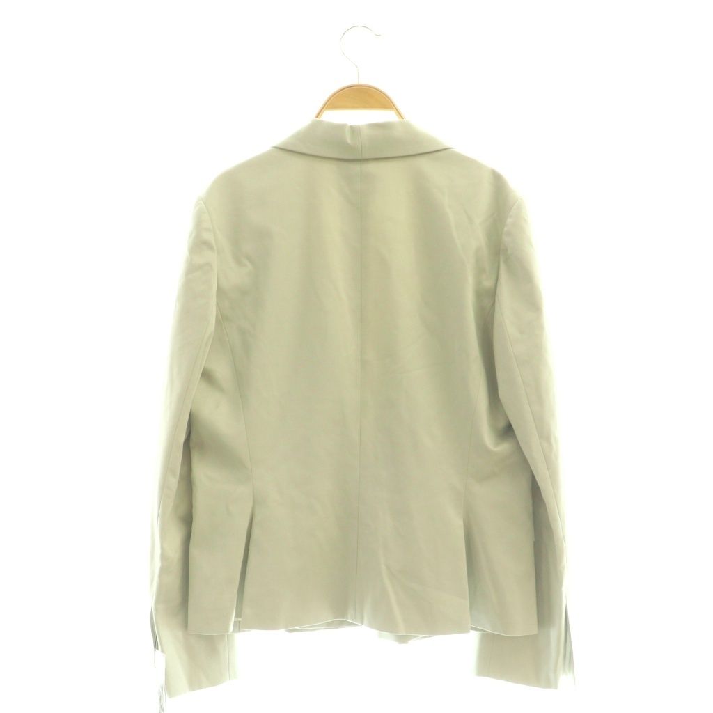 ランバン LANVIN ジャケット ショール レース 42 グレー AT OS