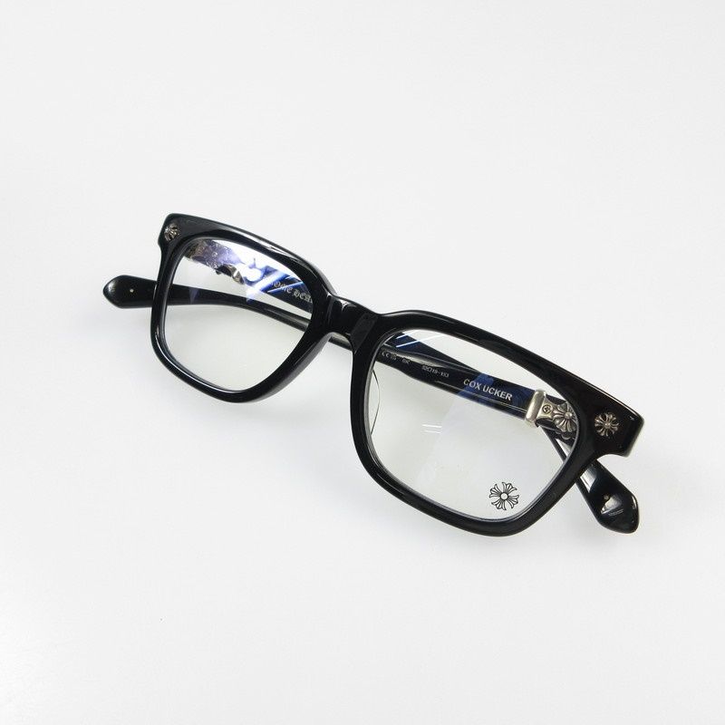【最終値下げ】CHROME HEARTS メガネCOX UCKER CH ケース付属】CHROME HEARTS クロムハーツ メガネフレーム COX