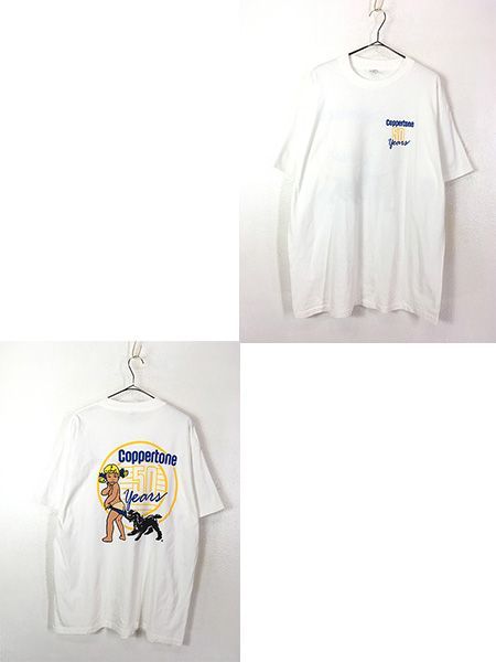 USA製 コパトーン Tシャツ シングルステッチ アート 90s 古着 XL-