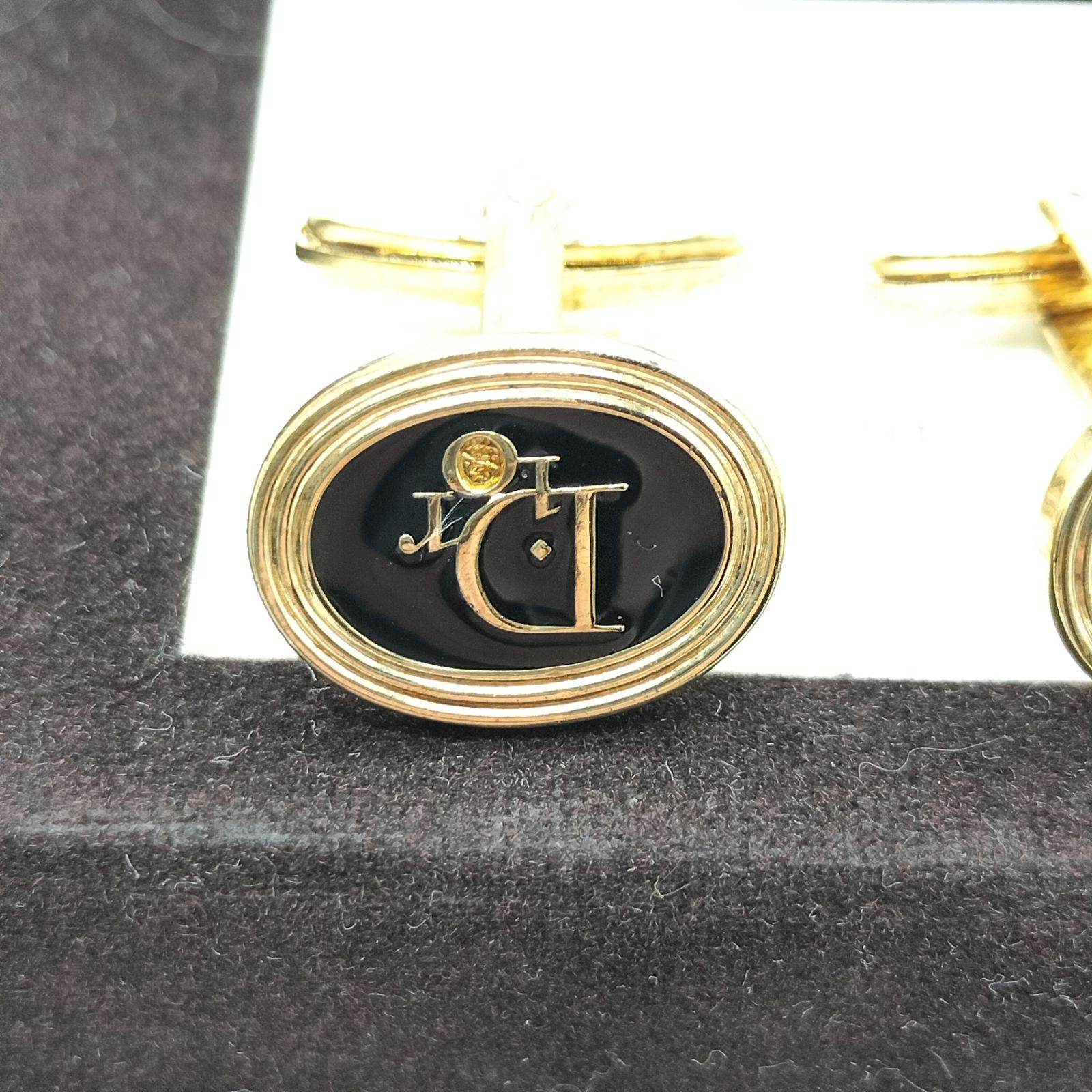 【美品】Dior　ディオール　カフス・タイピンセット　ゴールド　ブラック　ロゴ 楽天市場】クリスチャン ディオール Christian Dior ネクタイ