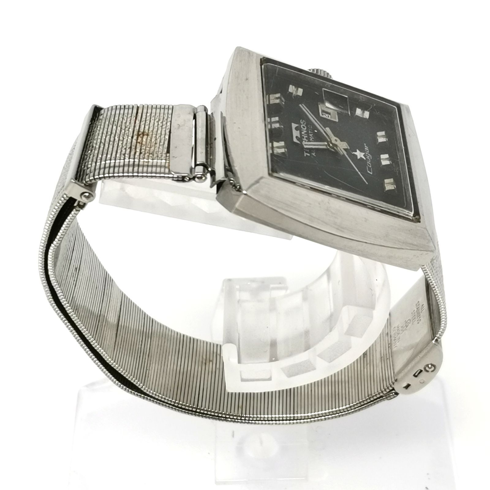 TECHNOS テクノス Cougar クーガー デイト メンズ腕時計 AUTOMATIC 