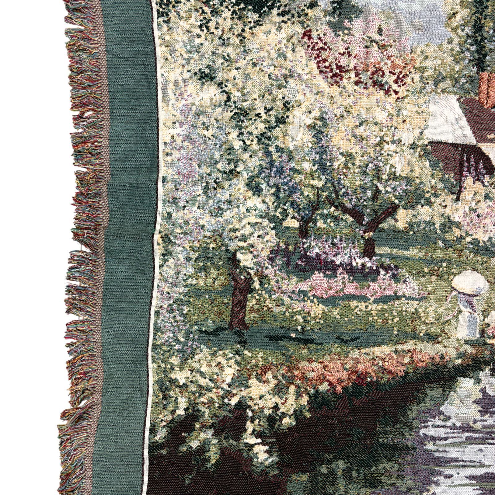 vintageラグ カーペット USA製 庭園 絵画 風景 1555 vintageラグ カーペット USA製 庭園 絵画 風景 1555 - メルカリ