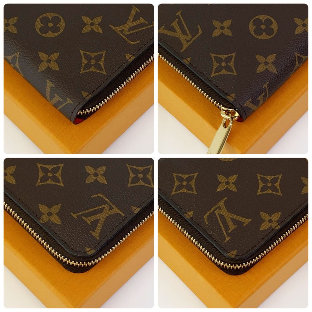 極上美品】ルイヴィトン LOUIS VUITTON モノグラム ジッピーウォレット 