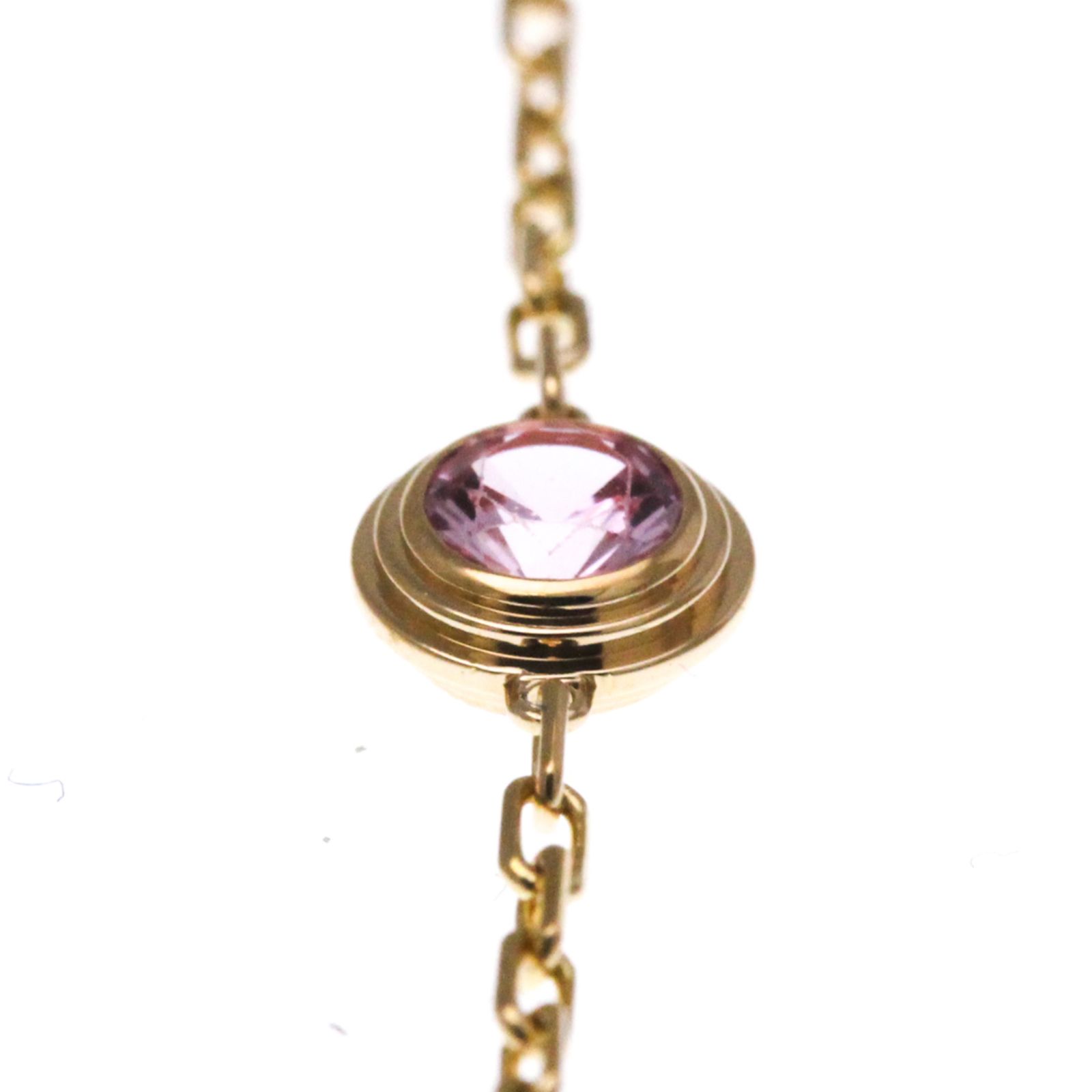 カルティエ(Cartier) ダムール ピンクサファイア ブレスレット K18