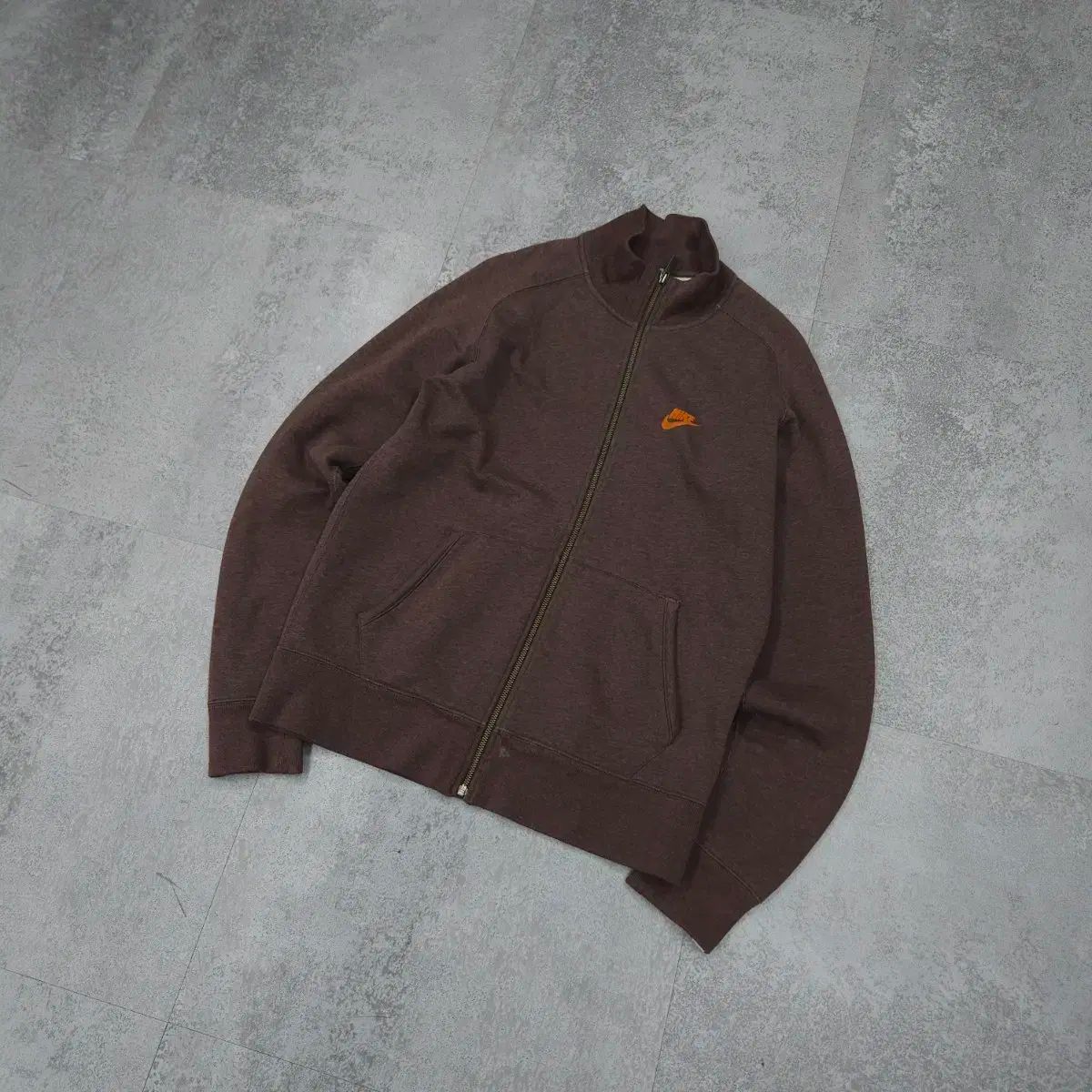 韓国人気 [NIKE] ジップアップ スウェットジャケット(2color) NIKE/ナイキ スポーツウェア ウィメンズ オーバーサイズド
