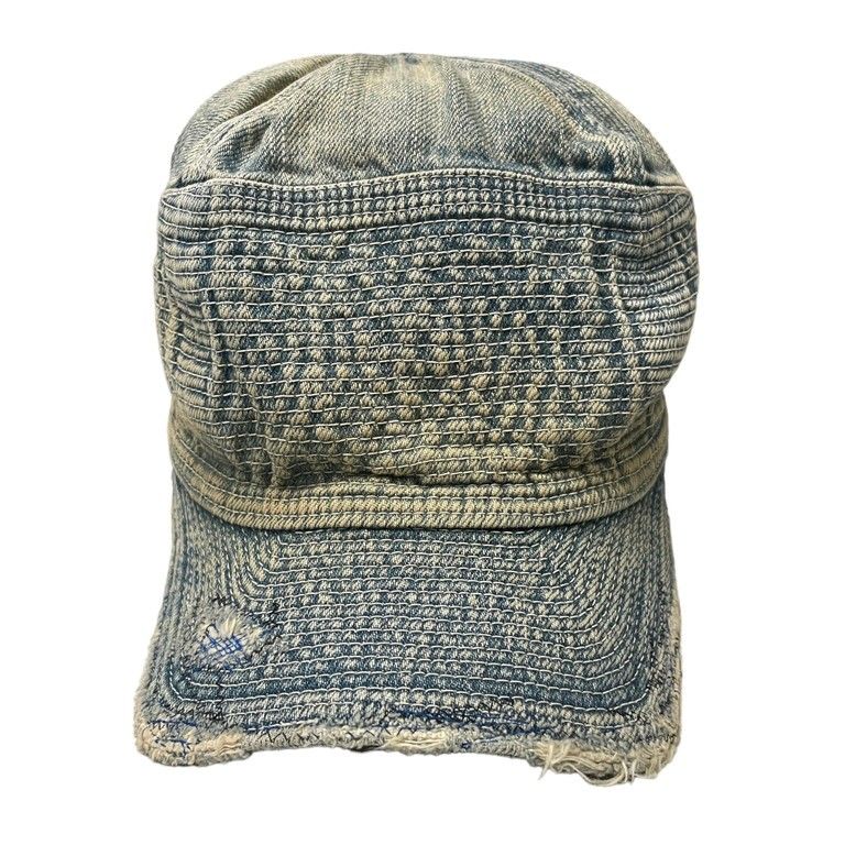 KAPITAL　老人と海　キャップ　デニム　レア kapital キャピタル 12ozデニム 老人と海CAP (クラッシュ