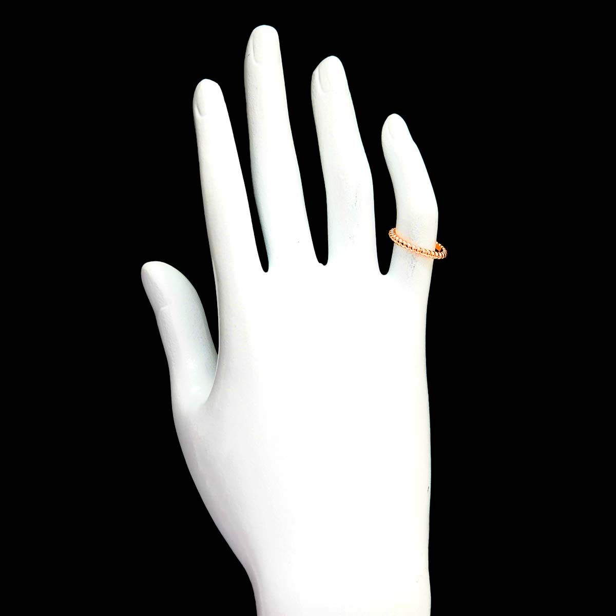 Van Cleef & Arpels ペルレスモールゴールドリング46号