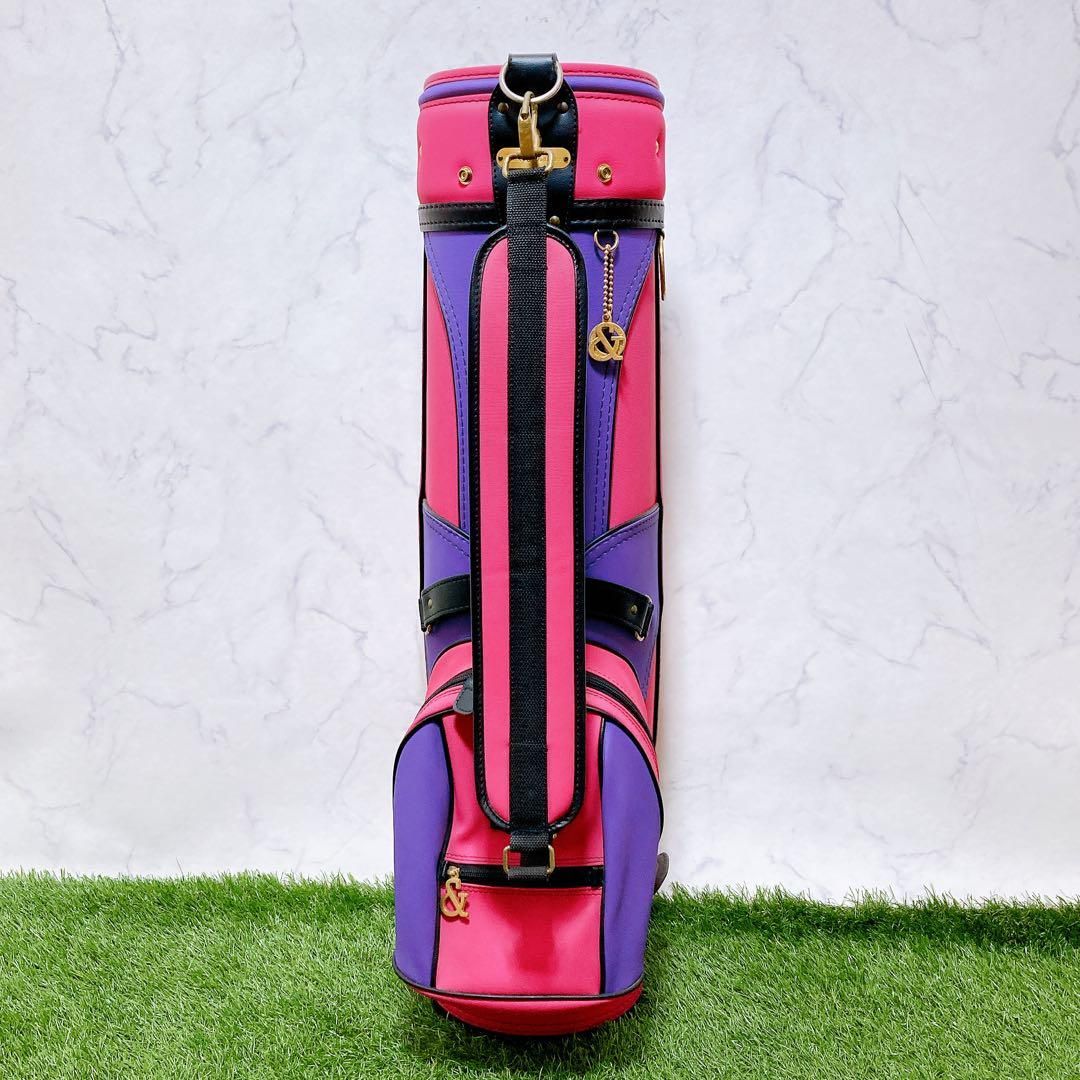 15ピンキーアンドダイアン　ゴルフ　キャディバッグ 15ピンキーアンドダイアン ゴルフ キャディバッグ 15ピンキーアンド
