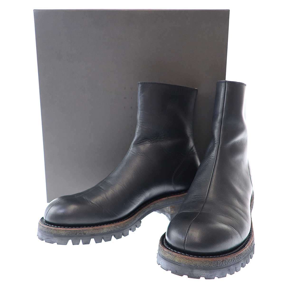 The viridi-anne ザ ヴィリディアン BACK ZIP-UP BOOTS バックップ